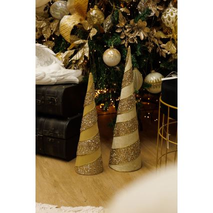 SET 2x Božićna dekoracija 40/50 cm drvce