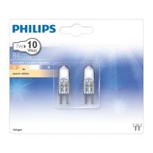 SET 2x Halogena žarulja Philips G4/7W/12V