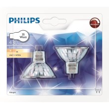 SET 2x Industrijska žarulja Philips HALOGEN GU5,3/35W/12V 3000K