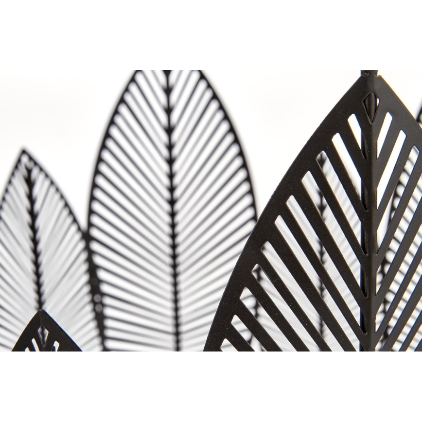 SET 2x Konferencijski stolić FOLLA promjer 33/40 cm crna