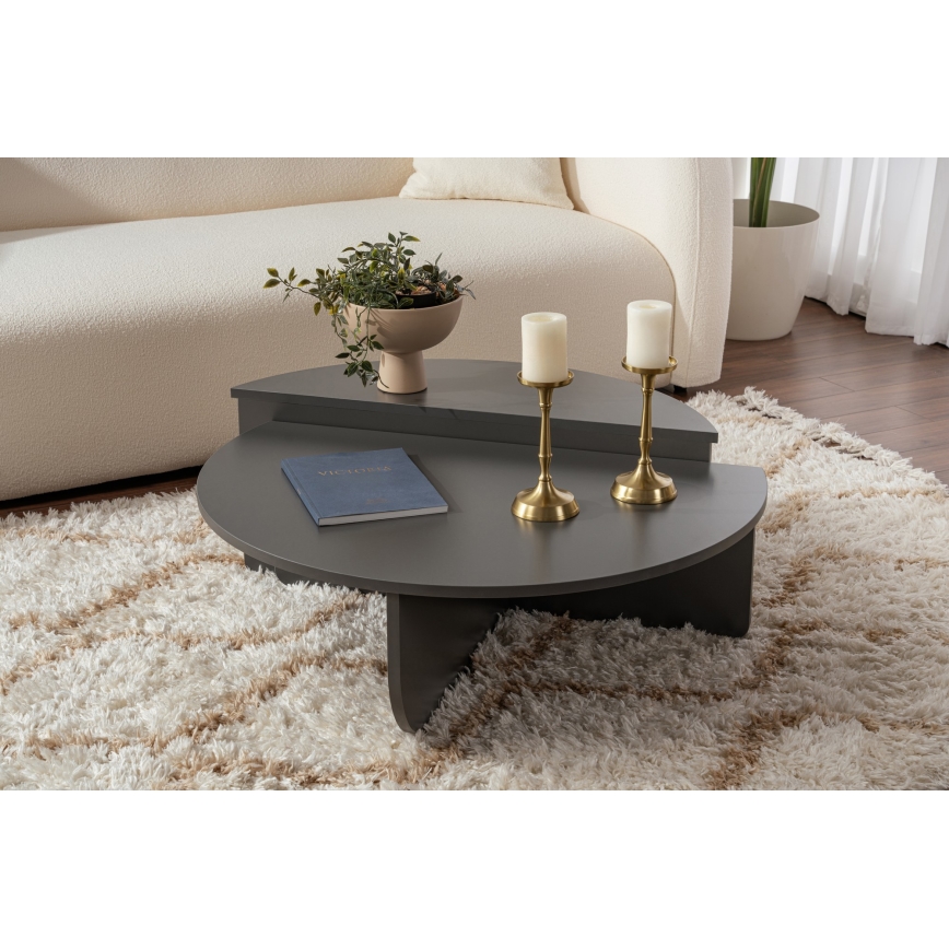 SET 2x Konferencijski stol ORION antracit