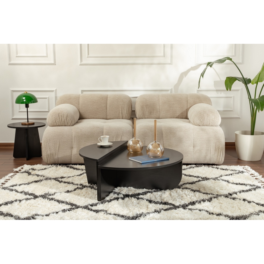 SET 2x Konferencijski stol ORION crni