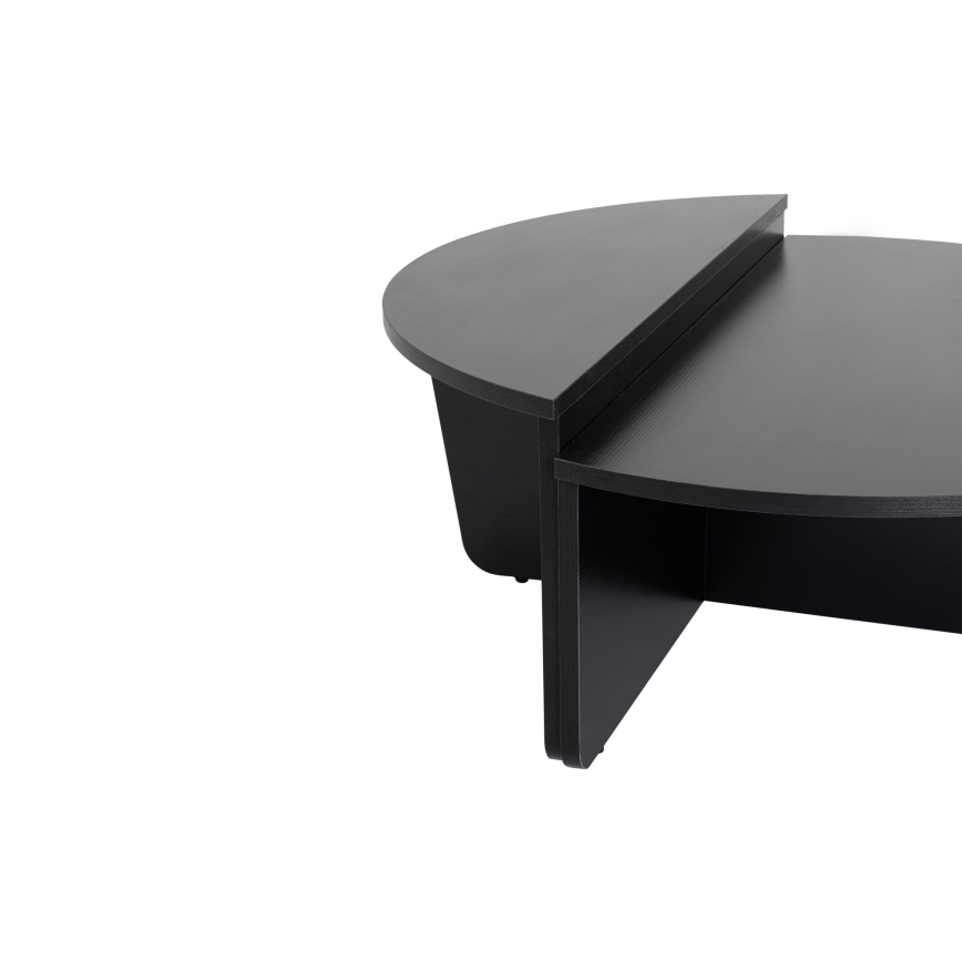 SET 2x Konferencijski stol ORION crni
