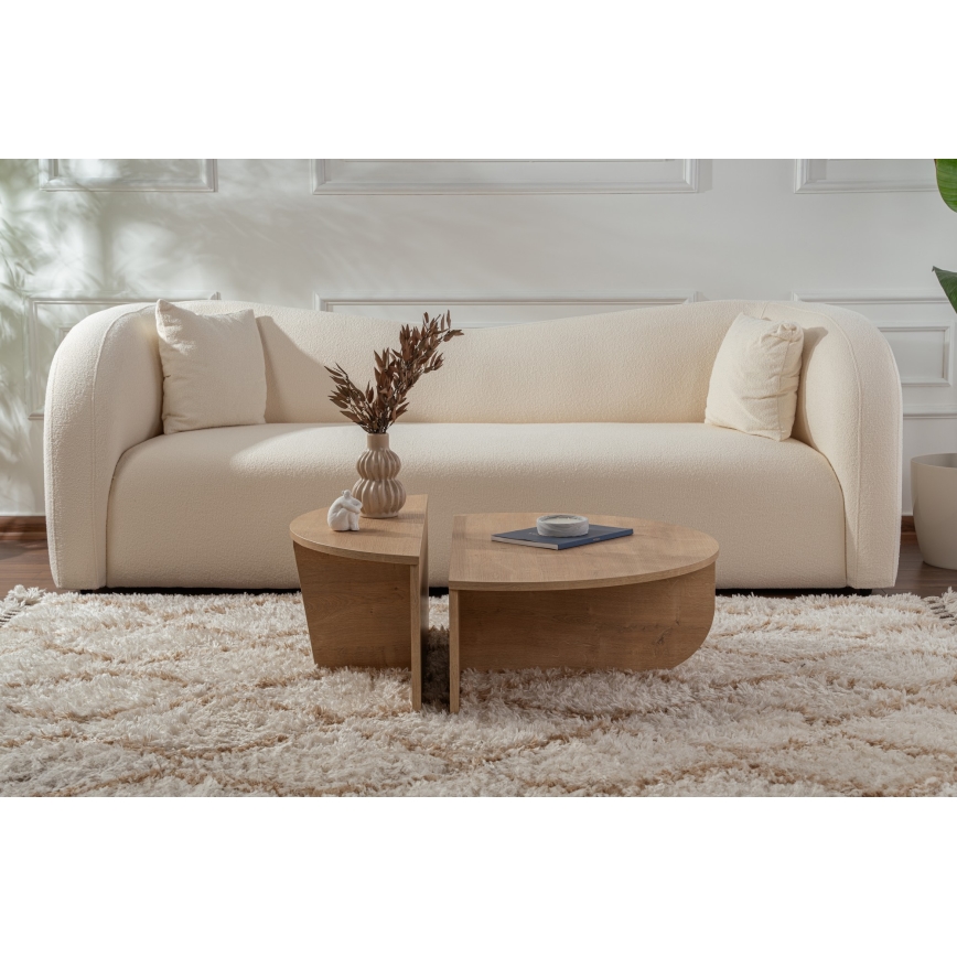 SET 2x Konferencijski stol ORION hrast