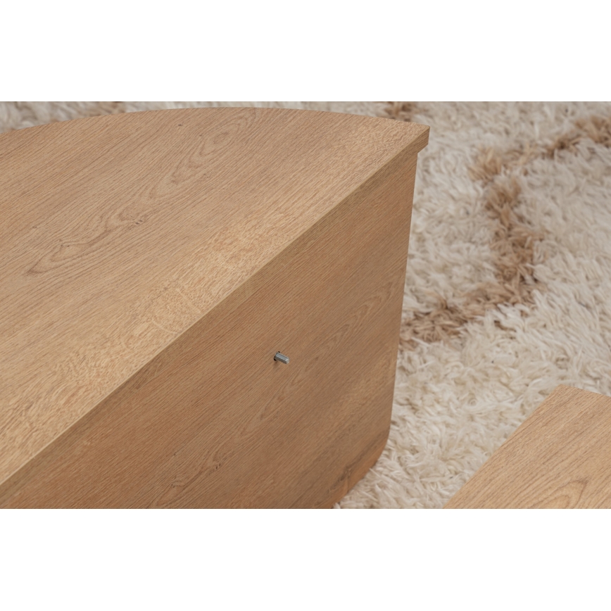 SET 2x Konferencijski stol ORION hrast