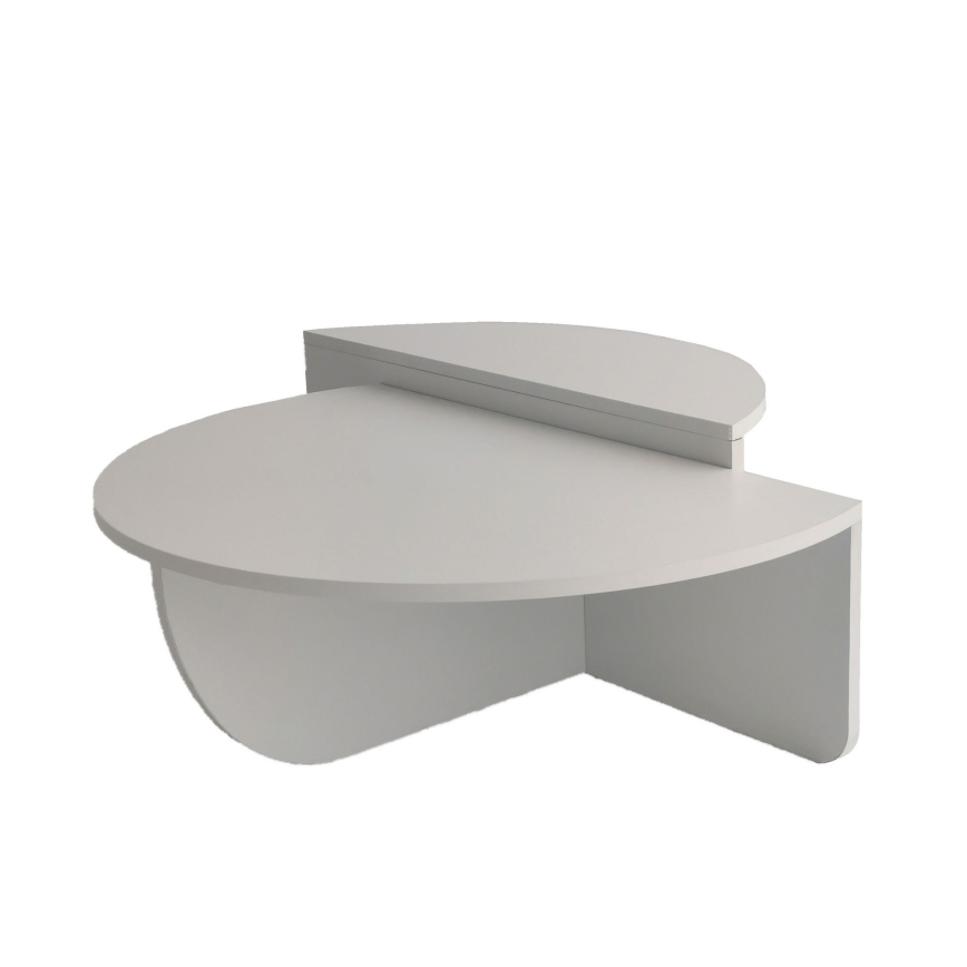 SET 2x Konferencijski stol PODIUM bijeli