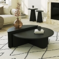 SET 2x Konferencijski stol PODIUM crni
