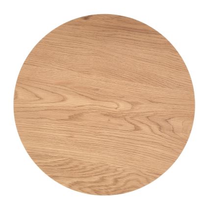 SET 2x konferencijski stolić ZENYA hrast/crna