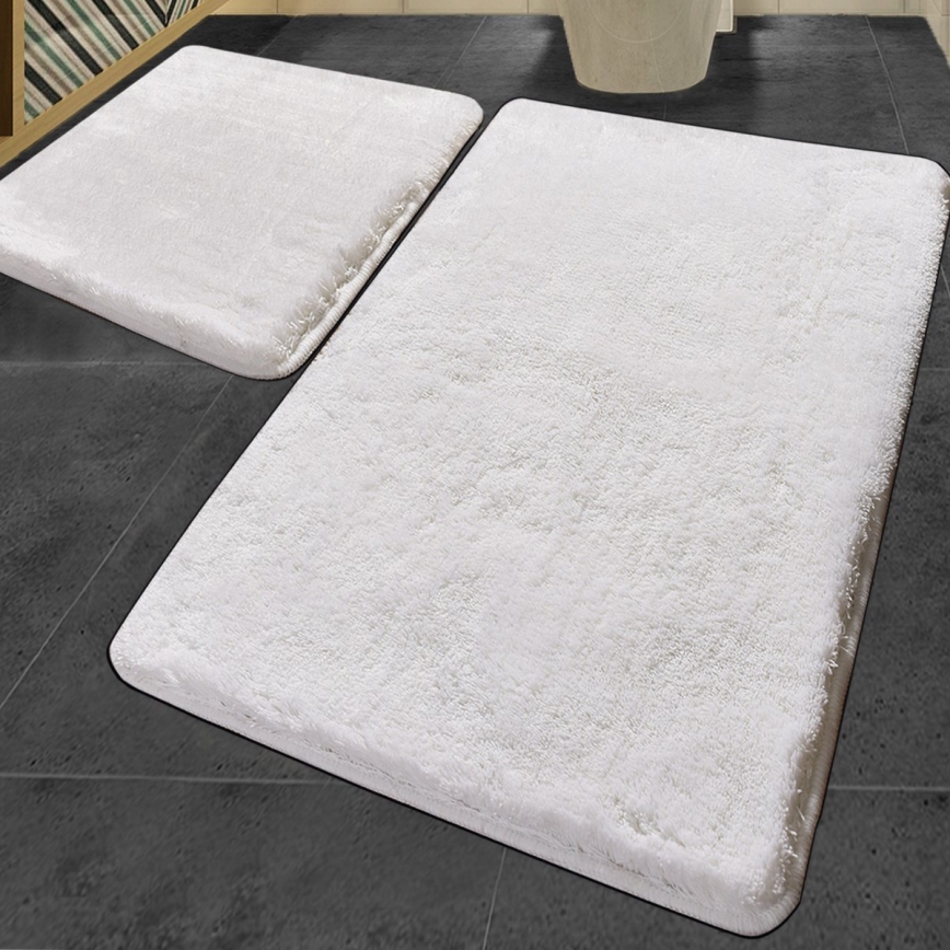SET 2x Kupaonski tepih 60/100 cm bijela