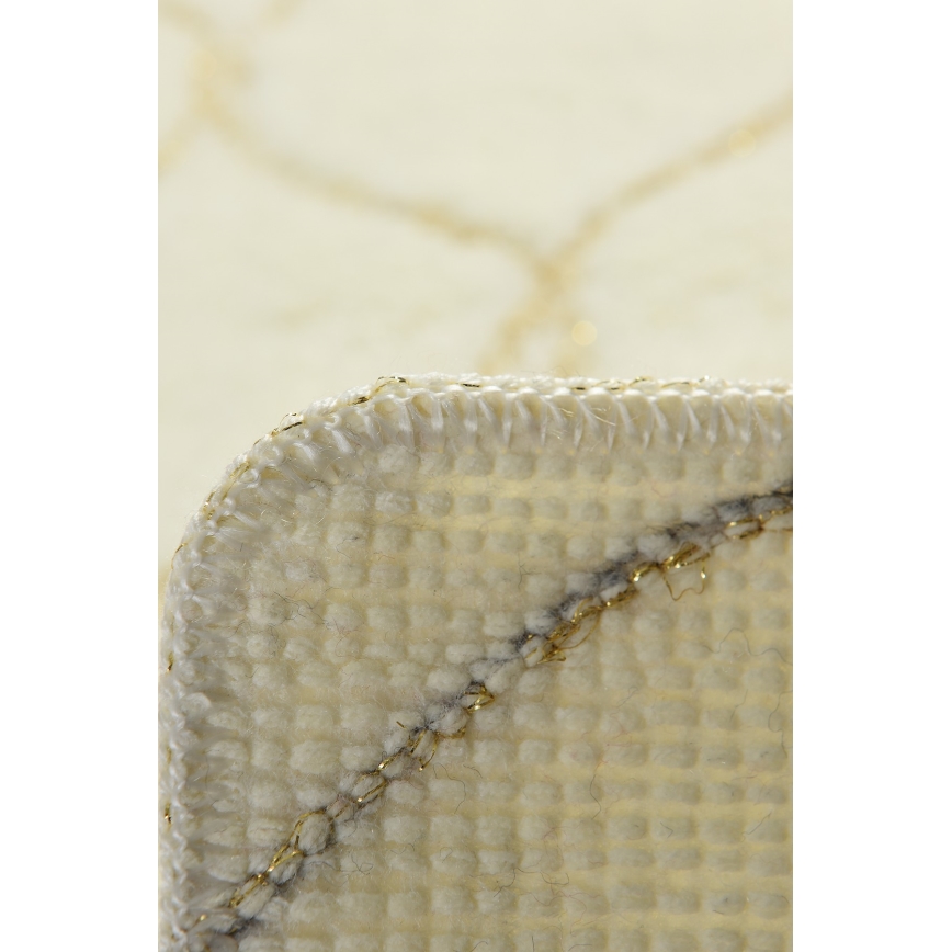 SET 2x Kupaonski tepih INFINITY 60/100 cm bež