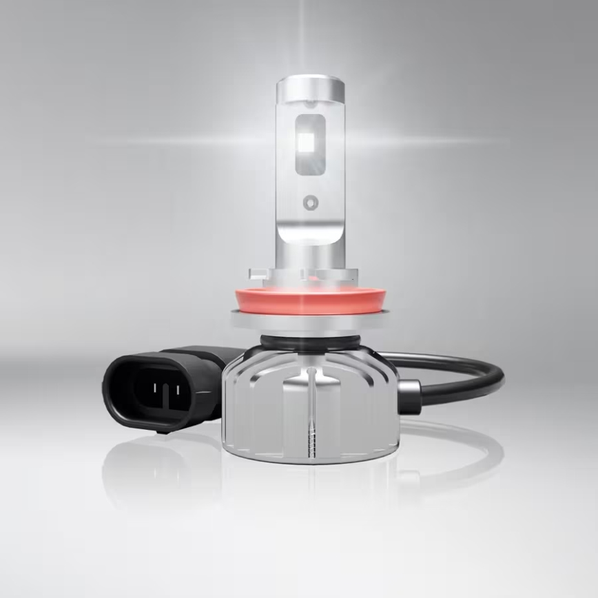 SET 2x LED autožarulje NIGHT BREAKER SMART H8 PGJ19-1/7W/12V 6000K - Osram