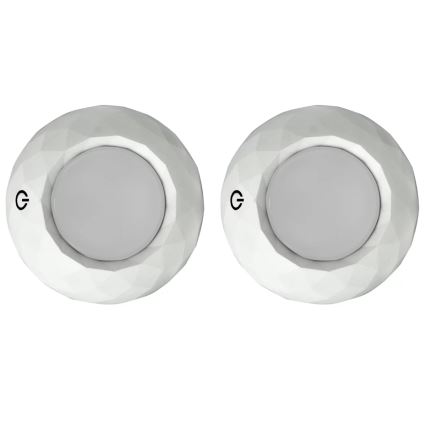 SET 2x LED Orijentacijska svjetiljka na dodir LED/4,5V/3xAAA