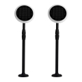 SET 2x LED Podesiva solarna lampa GARDEN LED/3W/5V 42-80 cm 3000K IP65 1000 mAh
