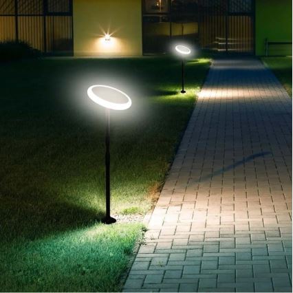 SET 2x LED Podesiva solarna lampa GARDEN LED/3W/5V 42-80 cm 4000K IP65 1000 mAh