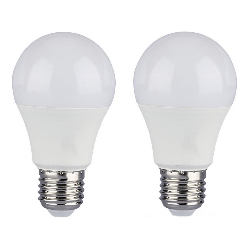 SET 2x LED Prigušiva žarulja A60 E27/9W/230V 4000K