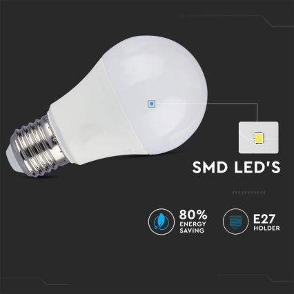SET 2x LED Prigušiva žarulja A60 E27/9W/230V 4000K
