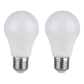SET 2x LED Prigušiva žarulja A60 E27/9W/230V 6400K