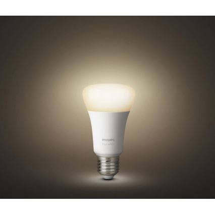 SET 2x LED Žarulja za prigušivanje Philips HUE WHITE AMBIANCE 1xE27/8,5W/230V
