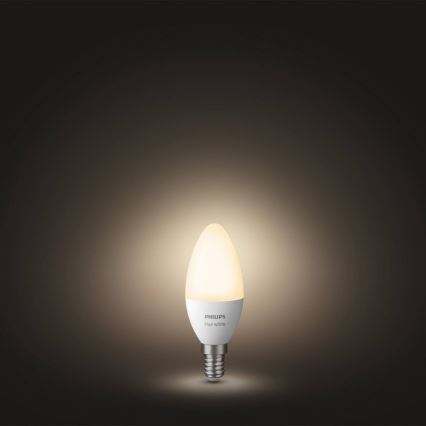 SET 2x LED Žarulja za prigušivanje Philips HUE WHITE E14/5,5W/230V