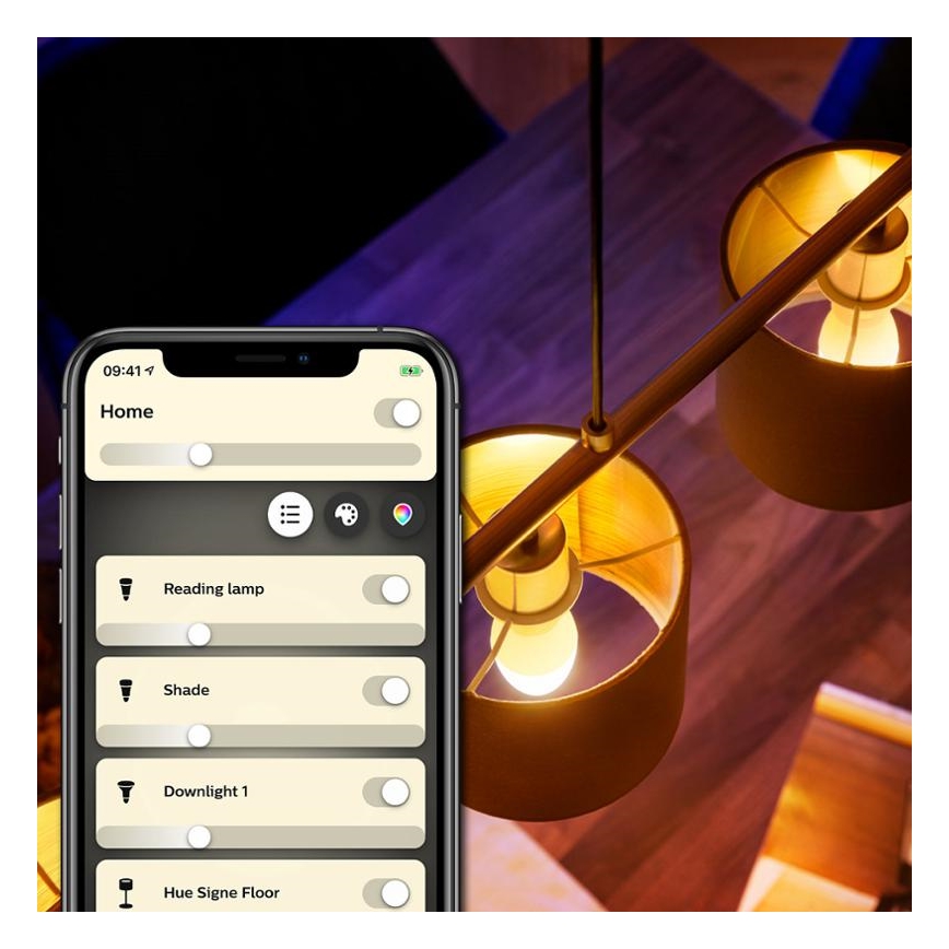 SET 2x LED Prigušiva žarulja Philips Hue WHITE E14/5,5W/230V 2700K