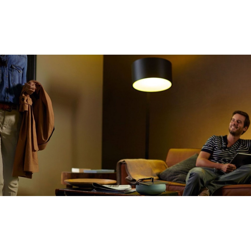 SET 2x LED Žarulja za prigušivanje Philips HUE WHITE E27/9W/230V