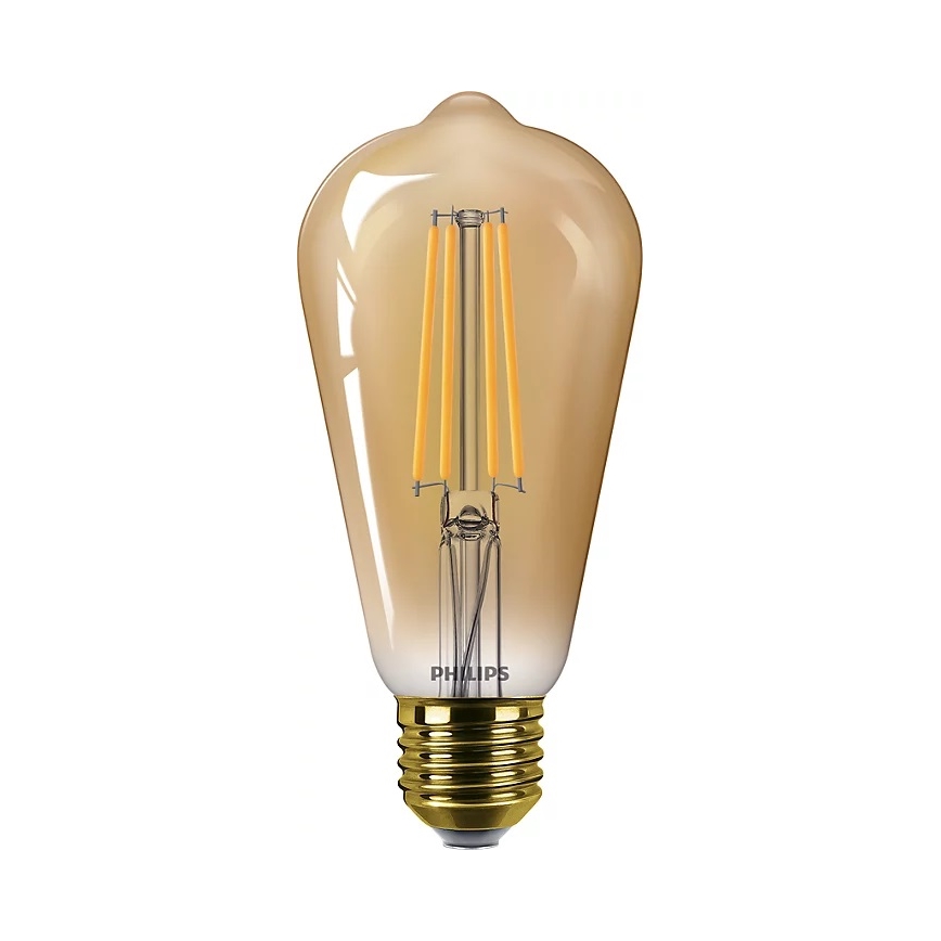 SET 2x LED Prigušiva žarulja VINTAGE Philips ST64 E27/4,2W/230V 2200K