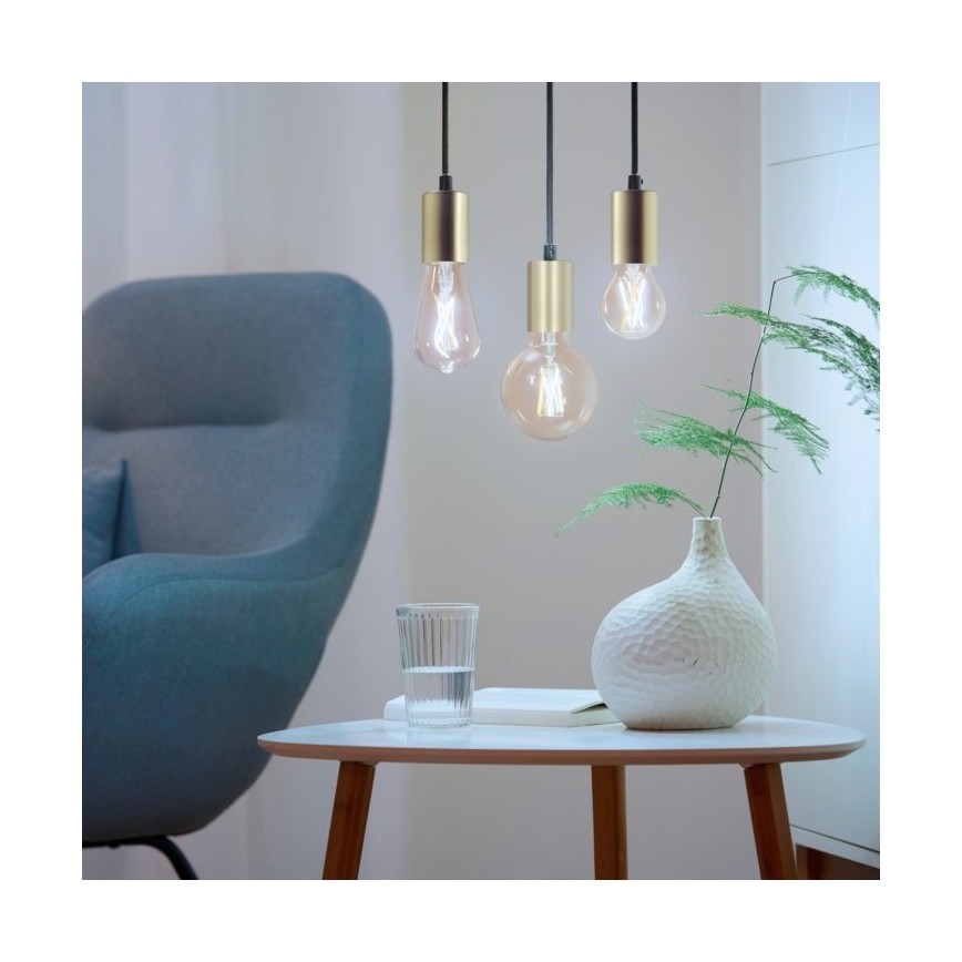 SET 2x LED Prigušiva žarulja VINTAGE FILAMENT ST64 E27/6,7W/230V 2000-5000K Wi-Fi - WiZ