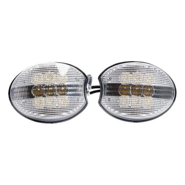 SET 2x LED Reflektorska svjetiljka za traktor JOHN DEER LED/45W/10-30V IP69 5700K