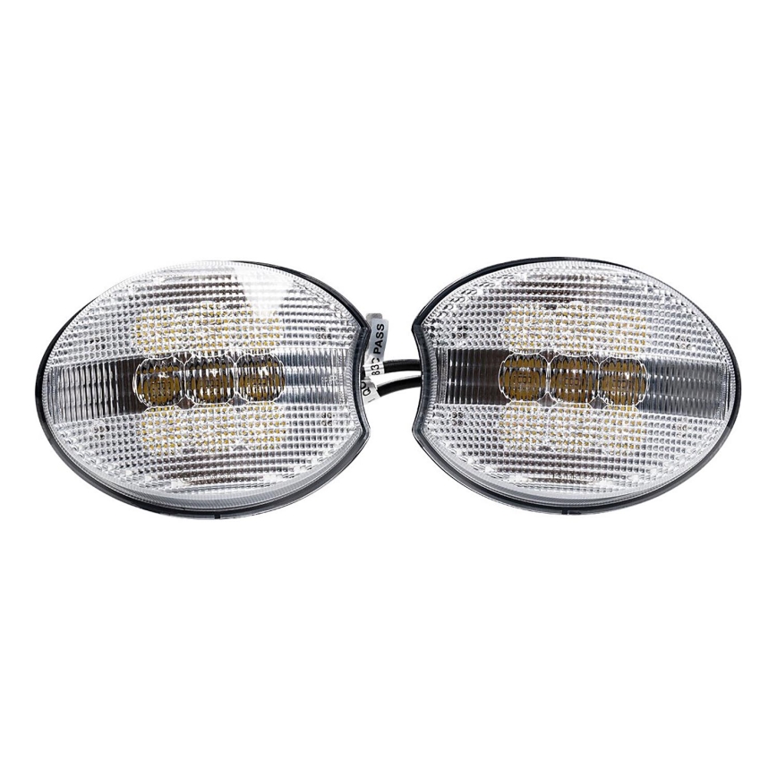 SET 2x LED Reflektorska svjetiljka za traktor JOHN DEER LED/45W/10-30V IP69 5700K