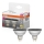 SET 2x LED reflektorska žarulja MR16 GU5,3/5W/12V 2700K 36° CRI 90 s mogućnošću prigušivanja - Osram