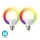 SET 2x LED RGBW Prigušiva žarulja SmartLife E27/9W/230V Wi-Fi 2700-6500K