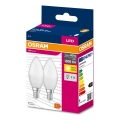 SET 2x LED Žarulja B38 E14/7,5W/230V 3000K - Osram