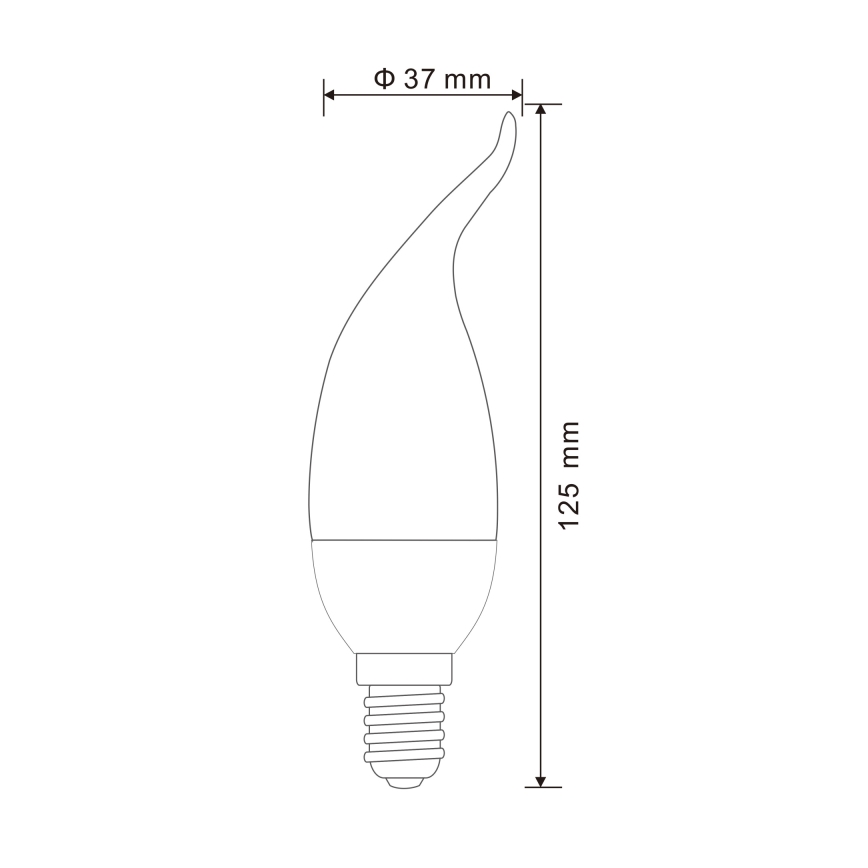 SET 2x LED Žarulja E14/3W/230V 3000K - Globo