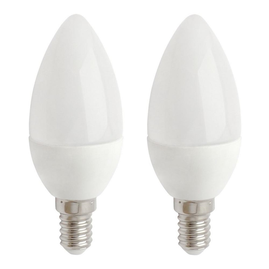 SET 2x LED žarulja E14/5,5W/230V 2700K - Attralux