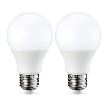 SET 2x LED Žarulja E27/9W/230V 2700K