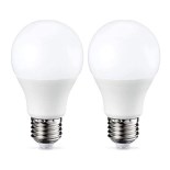 SET 2x LED Žarulja E27/9W/230V 2700K