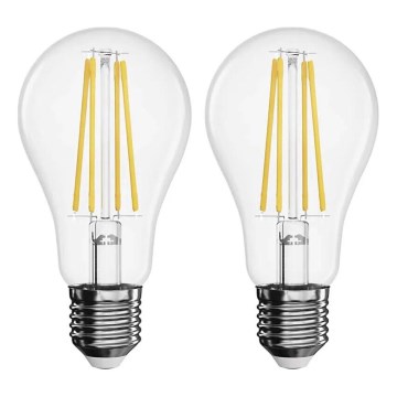 SET 2x LED Žarulja FILAMENT A60 E27/5,9W/230V 2700K