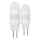 SET 2x LED žarulja G4/1,3W 3000K - Eglo 11454