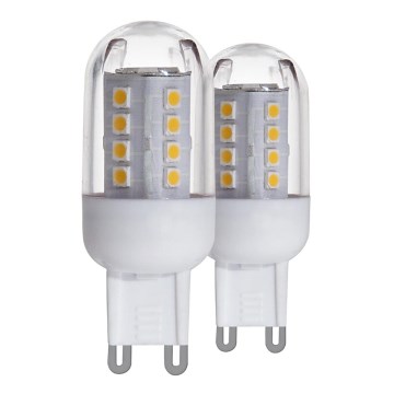 SET 2x LED žarulja G9/2,5W - Eglo 11461