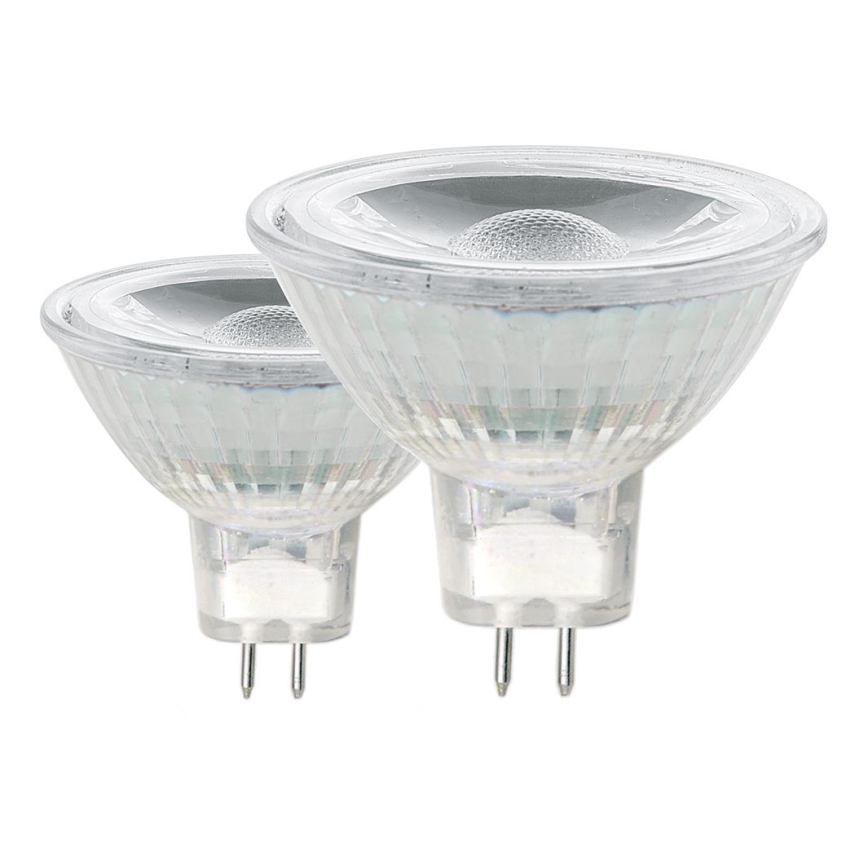 SET 2x LED Žarulja GU5,3/MR16/3W 3000K - Eglo 11512
