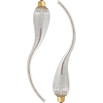 SET 2x LED žarulja LAMDA E27/4W/230V 2100K, s mogućnošću prigušivanja, prozirna