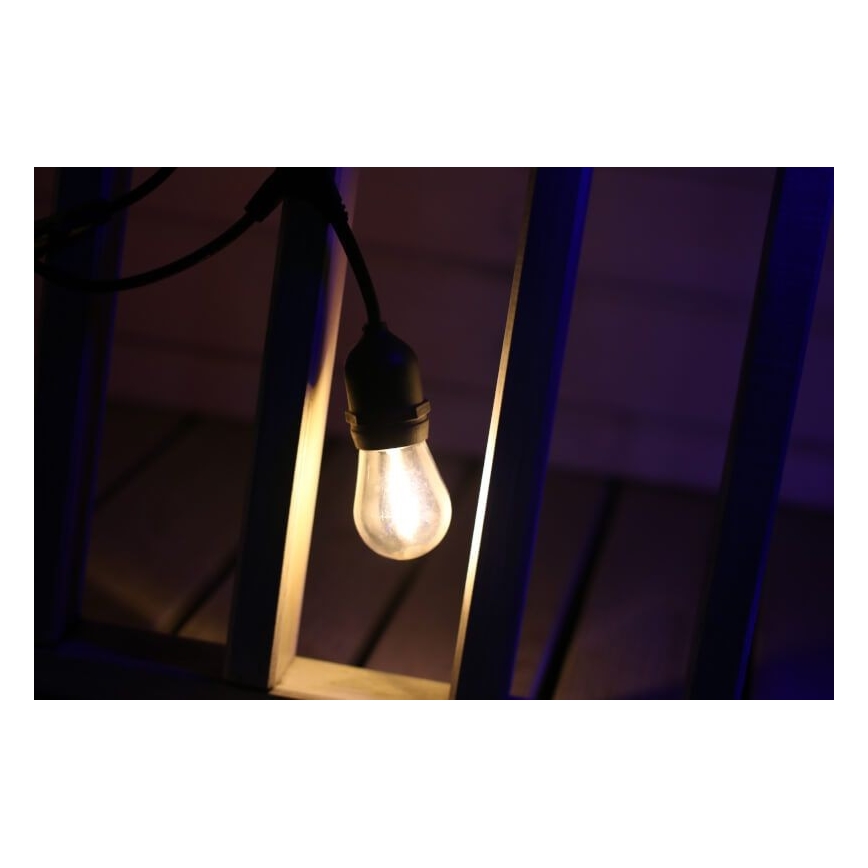 SET 2x LED žarulja PARTY E27/0,5W/36V 2200K