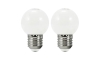 SET 2x LED Žarulja PARTY E27/0,5W/36V bijela