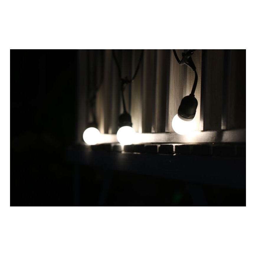 SET 2x LED Žarulja PARTY E27/0,5W/36V bijela