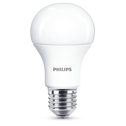 SET 2x LED Žarulja Philips A60 E27/11W/230V 2700K