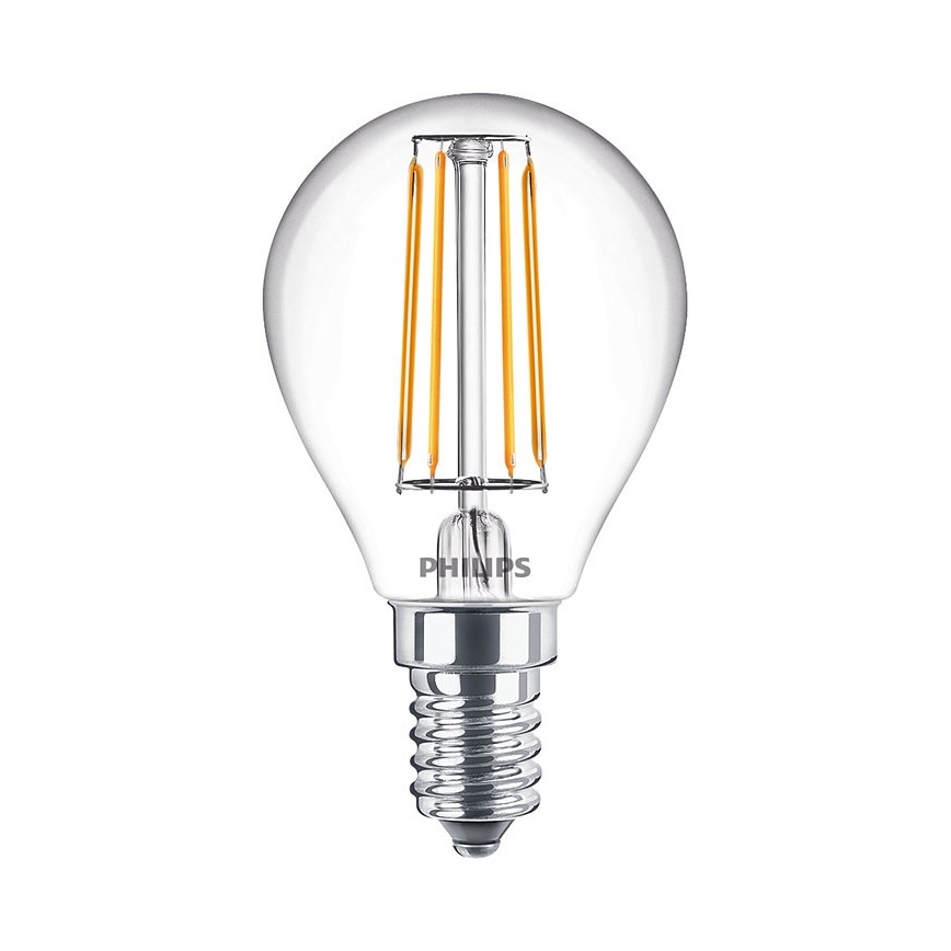 SET 2x LED Žarulja VINTAGE Philips E14/4,3W/230V 2700K