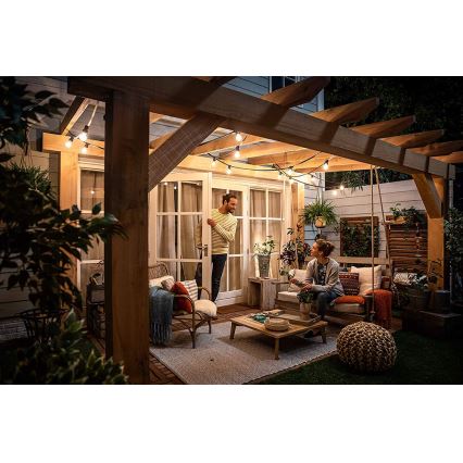 SET 2x LED Žarulja VINTAGE Philips E14/4,3W/230V 2700K