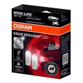 SET 2x LED žarulja za automobil NIGHT BREAKER W2.1x9.5d/1W/12V 5700K - Osram