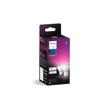 SET 2x LED RGBW Dimabilna žarulja Philips Hue White And Color Ambiance GU10/4,2W/230V 2000-6500K