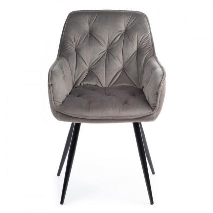 SET 2x Stolice za blagovaonicu HANA siva